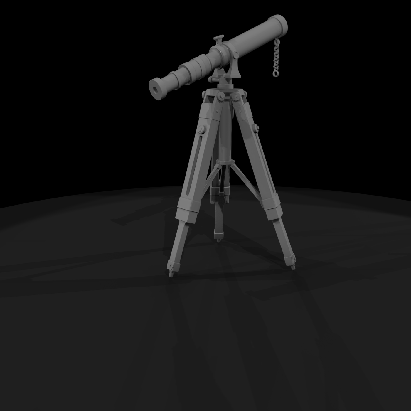 Vintage Tripod Telescope