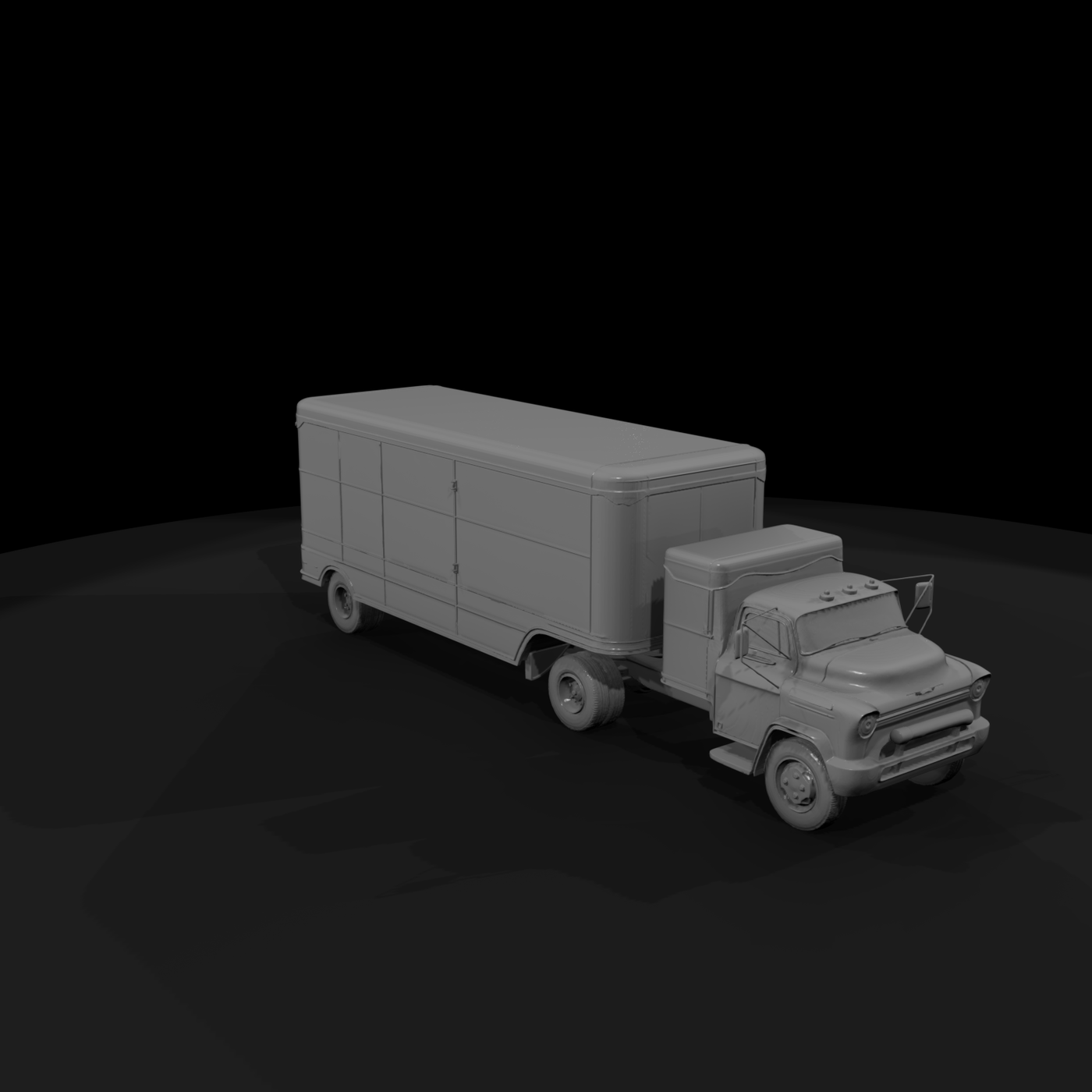 1950S Chevrolet Cab Over Box Truck
