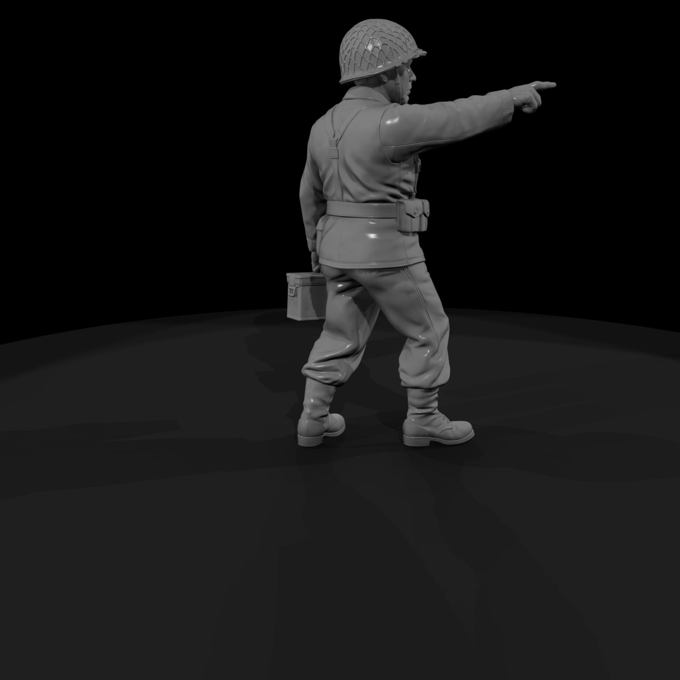 WWII GI Carrying Ammo Can