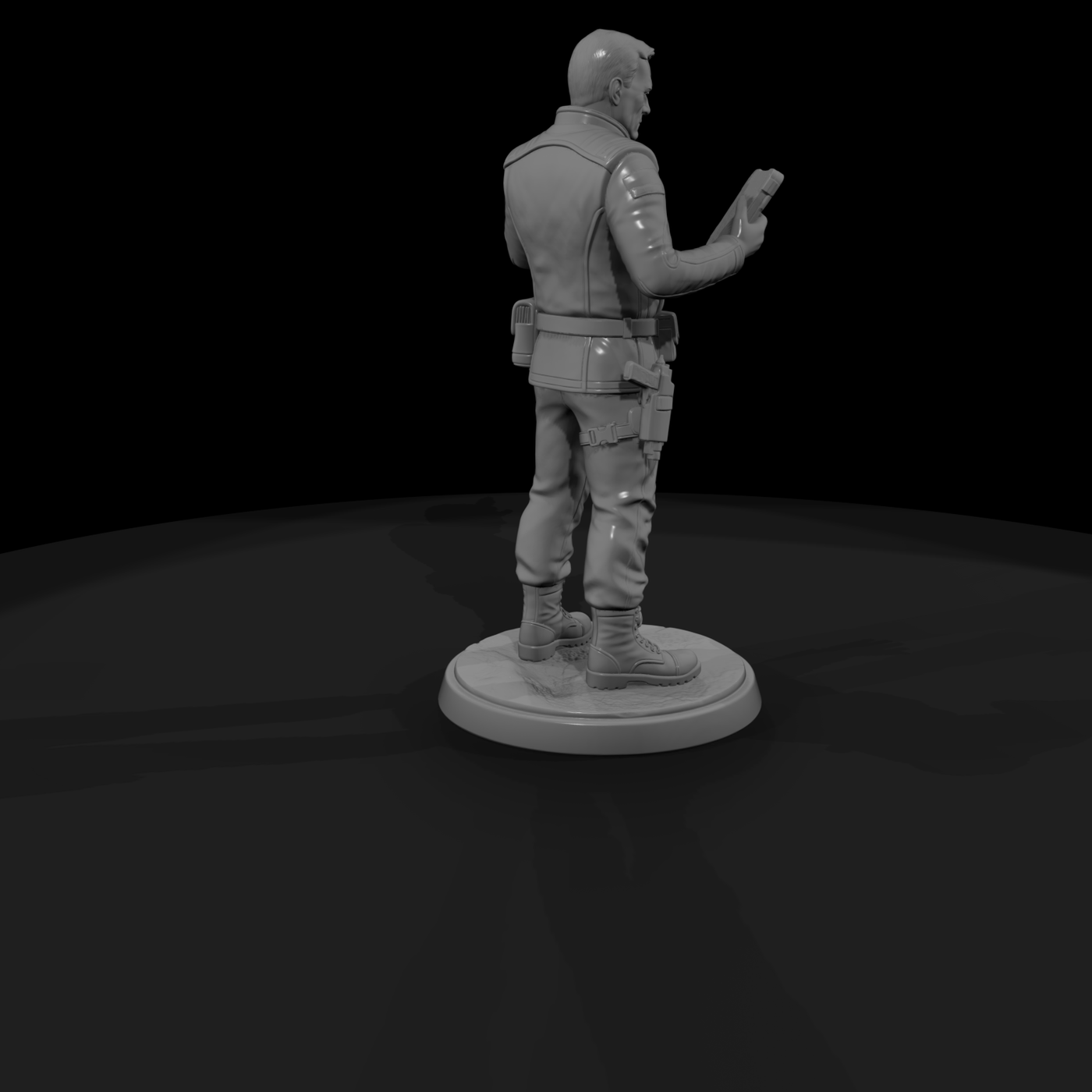 Poparc 0080 Spaceport Customs Officer Alternate Po