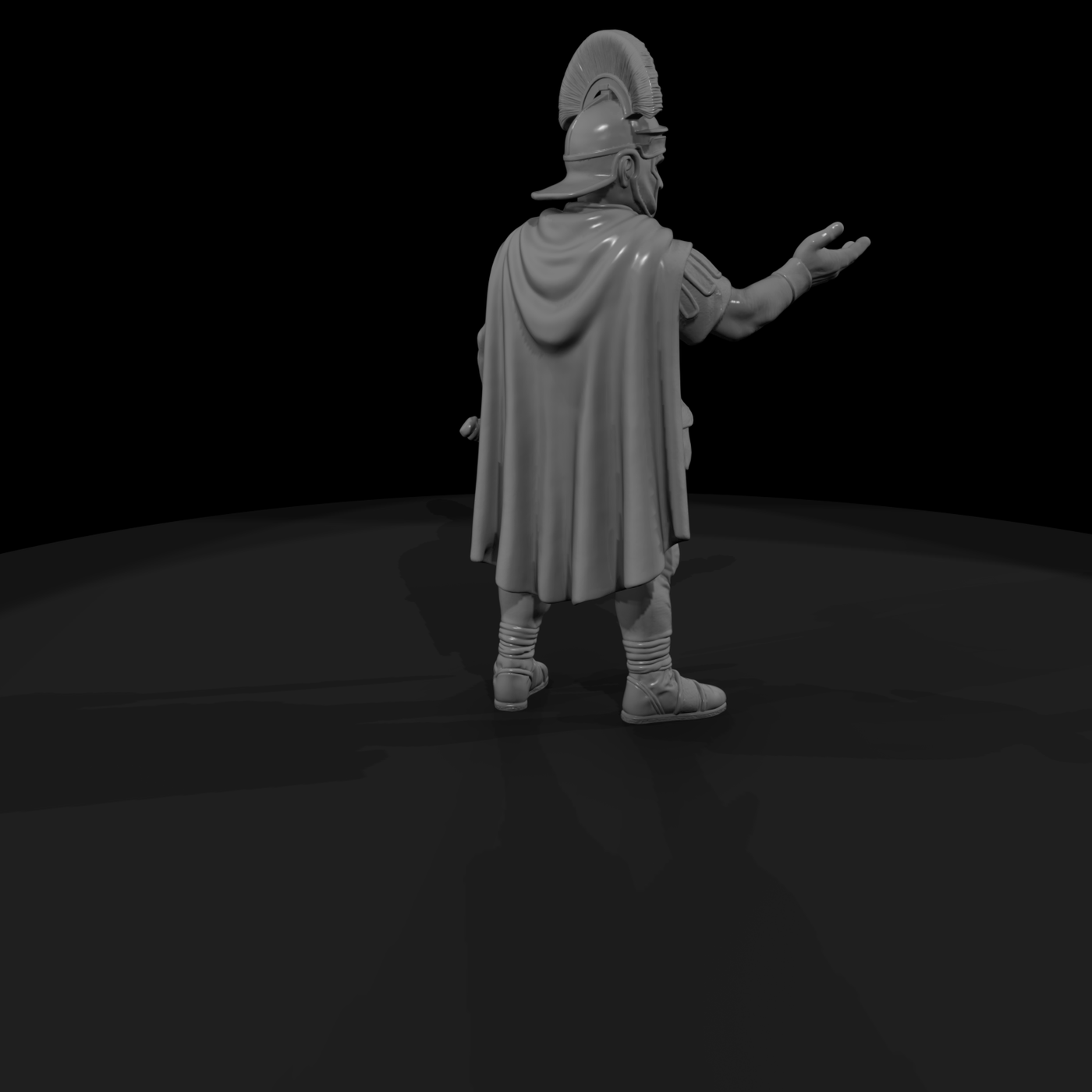Hist 0206 Roman Legionary Centurion Miniature Figu