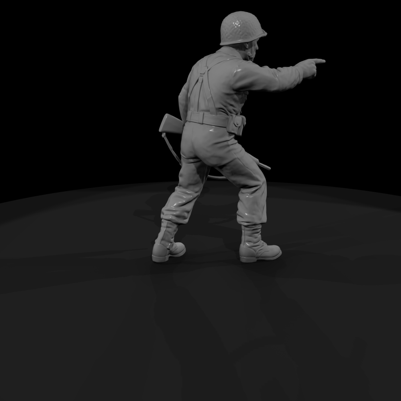 Ww2 Army 047 Wwii U S Army Sergeant Squad Leader F