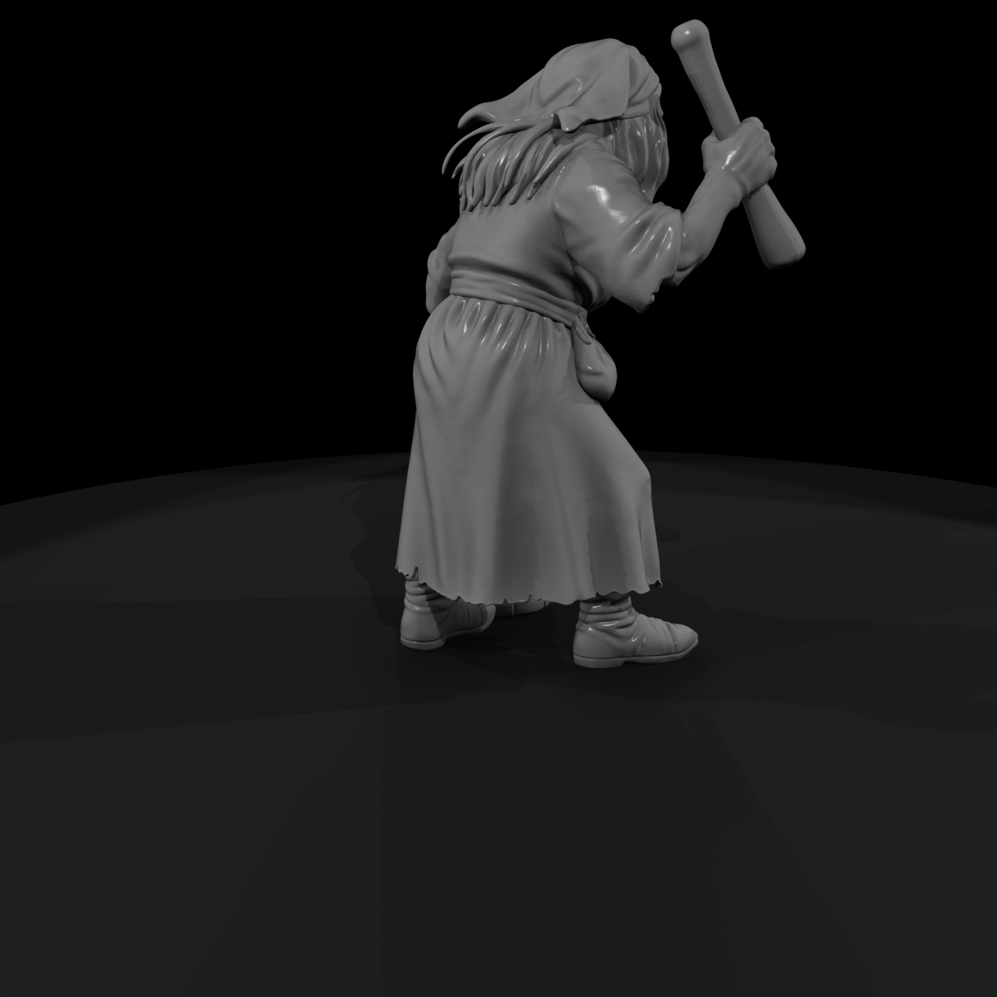 Myth 0479 Mythology Baba Yaga Miniature Figure