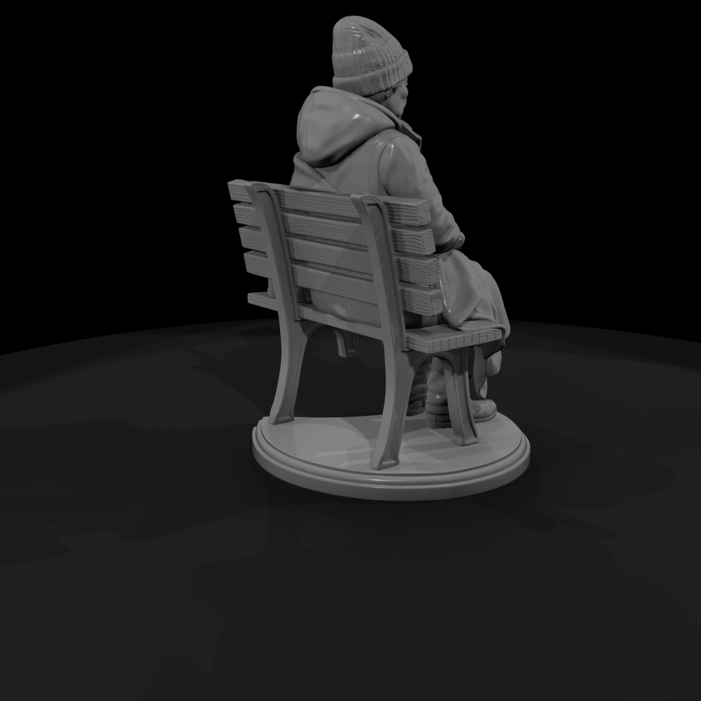 Vag 059 Modern Bundled Bench Sitter