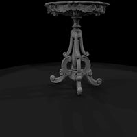 rococo-carved-side-table-miniature-diorama-prop-572975 — thumbnail 4