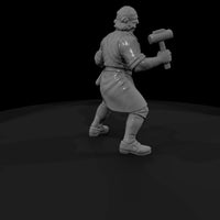 hist-0239-colonial-printer-miniature-figure — thumbnail 3