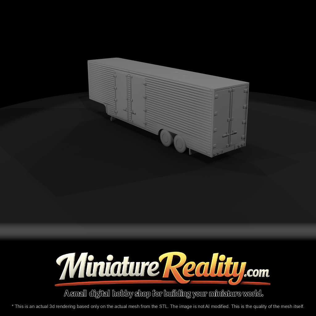 Vintage Moving Trailer