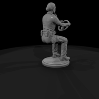 Seated Ambulance Driver EMT — thumbnail 4