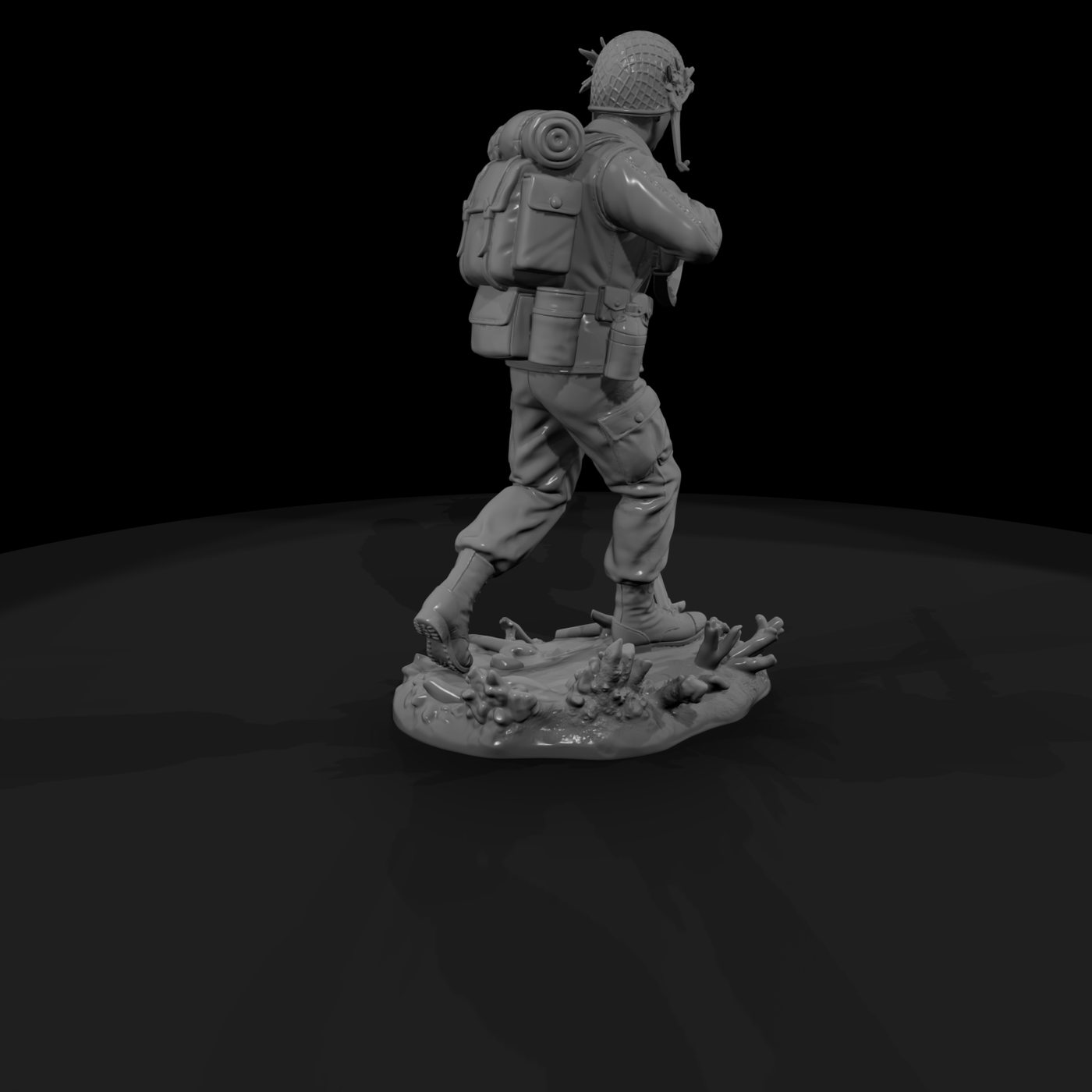 Ww2H 058 United States Army Infantryman