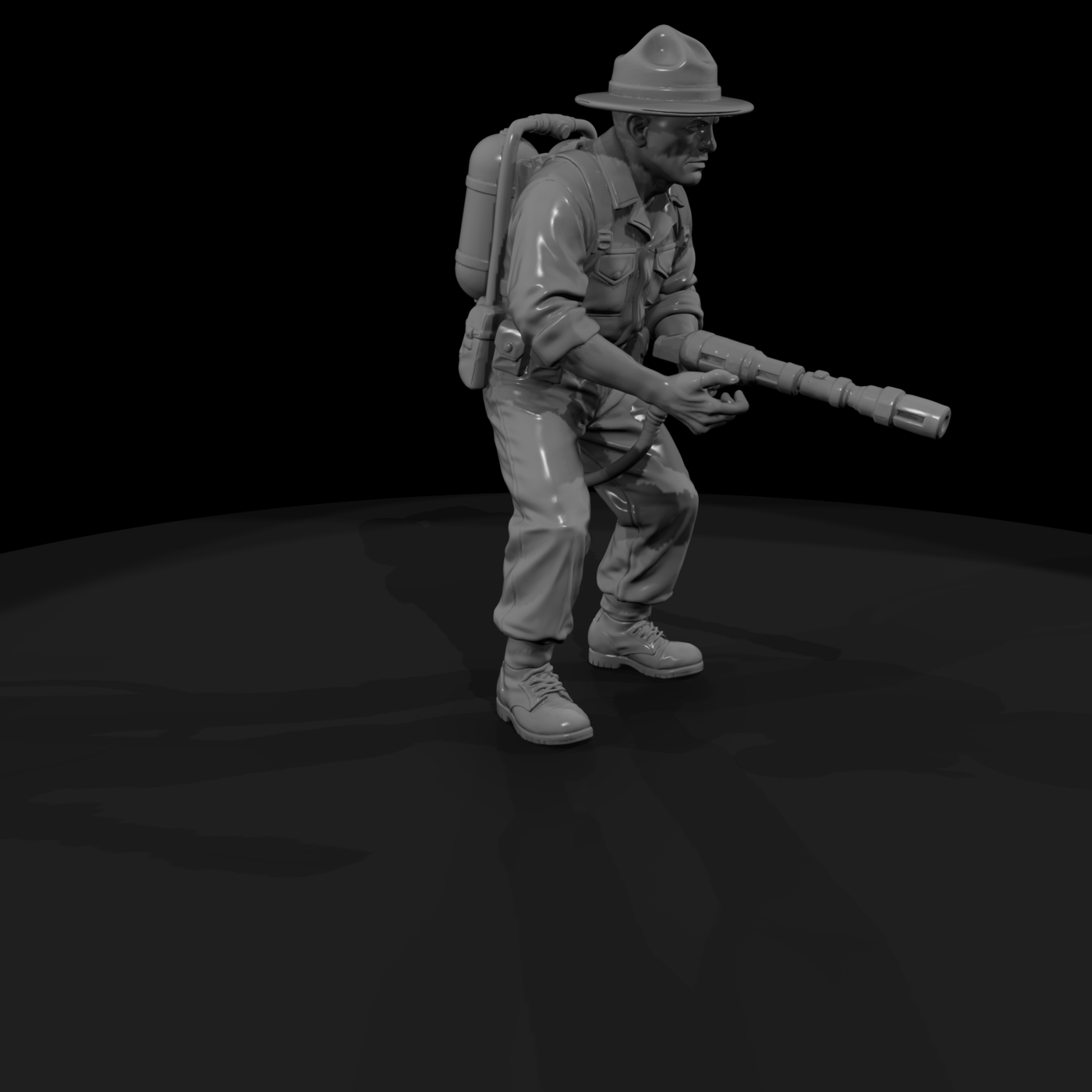 Ww2 Usmc 079 Wwii U S Marine Corps Flamethrower Op