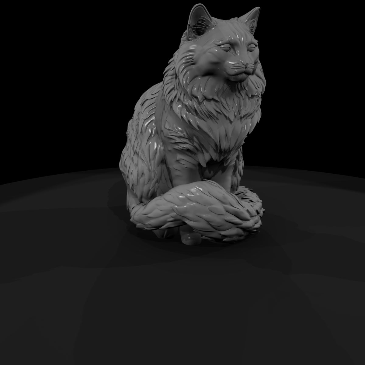 stylized-fluffy-cat-figurine-sitting-diorama-miniature-165740