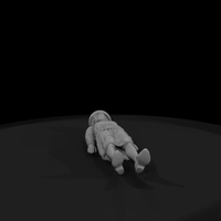 1920s Man Fallen on His Back — thumbnail 5