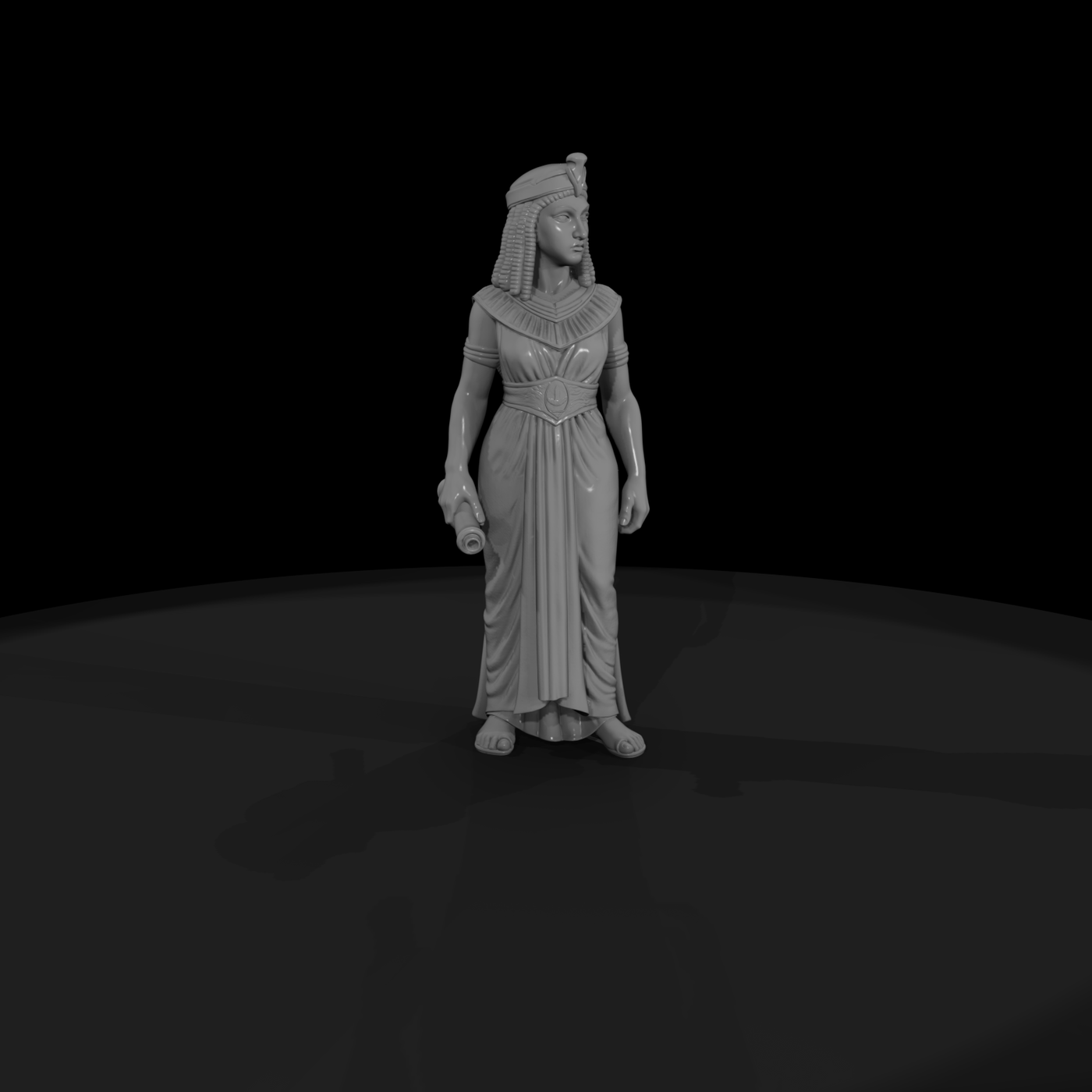 Hist 0005 Historical Cleopatra Vii Miniature Figur