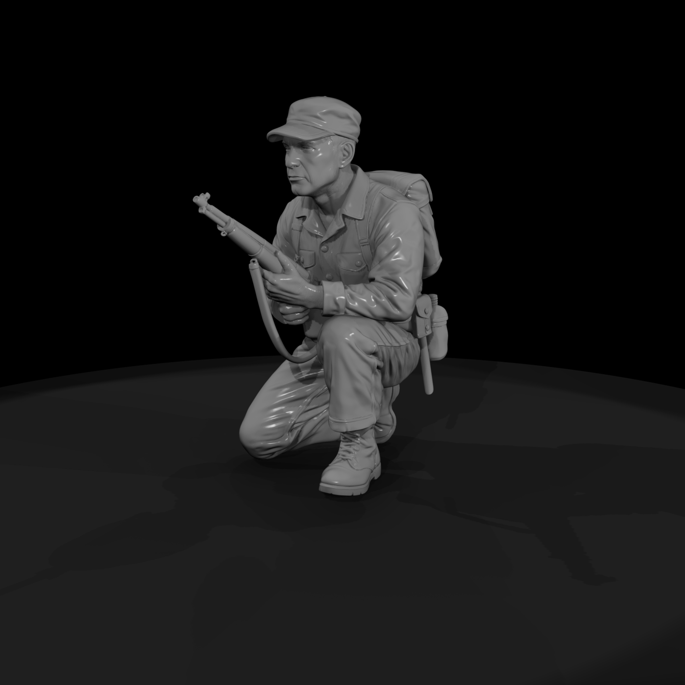 Ww2 Usmc 046 Wwii U S Marine Corps Rifleman Figure