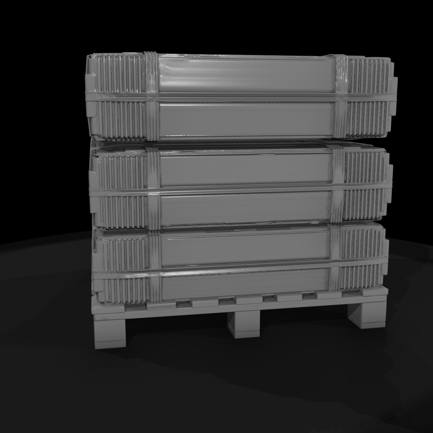 Palletized Roof Shingle Bundles on Pallet