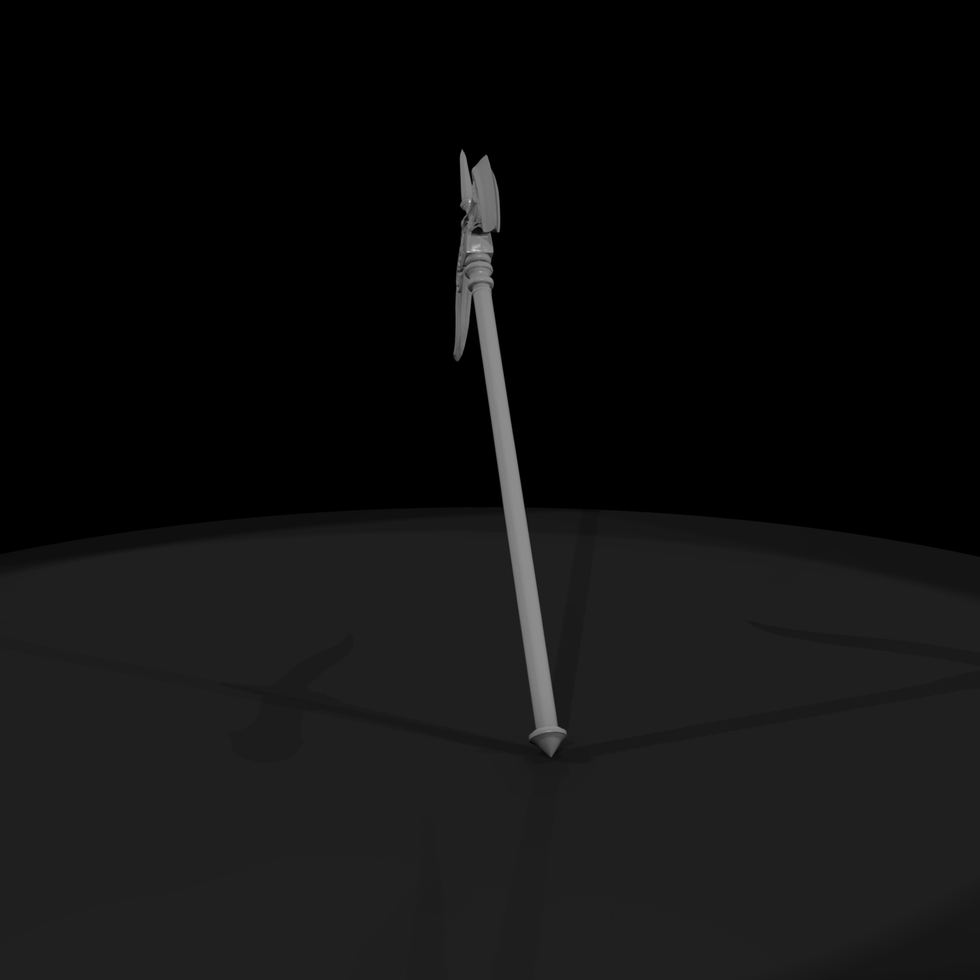 Stylized Medieval Poleaxe