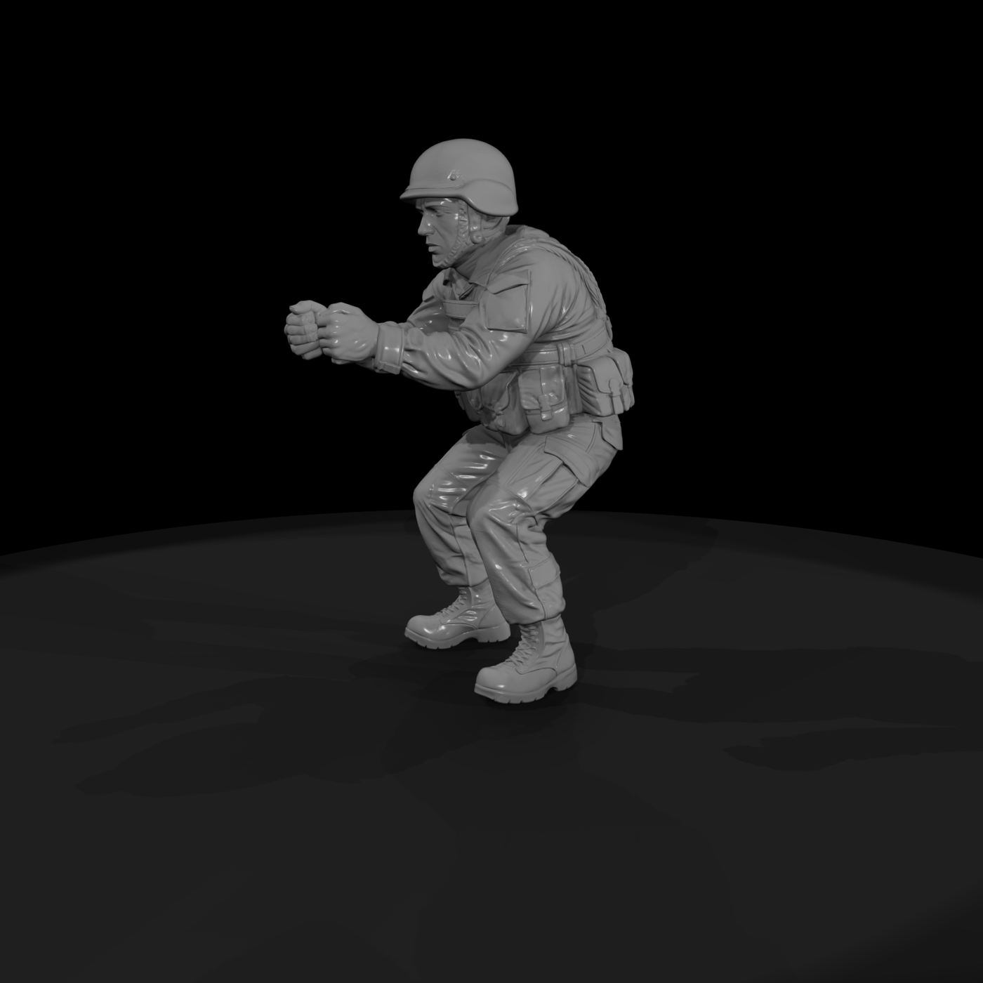 Mod Army 037 Modern U S Army Machine Gun Assistant