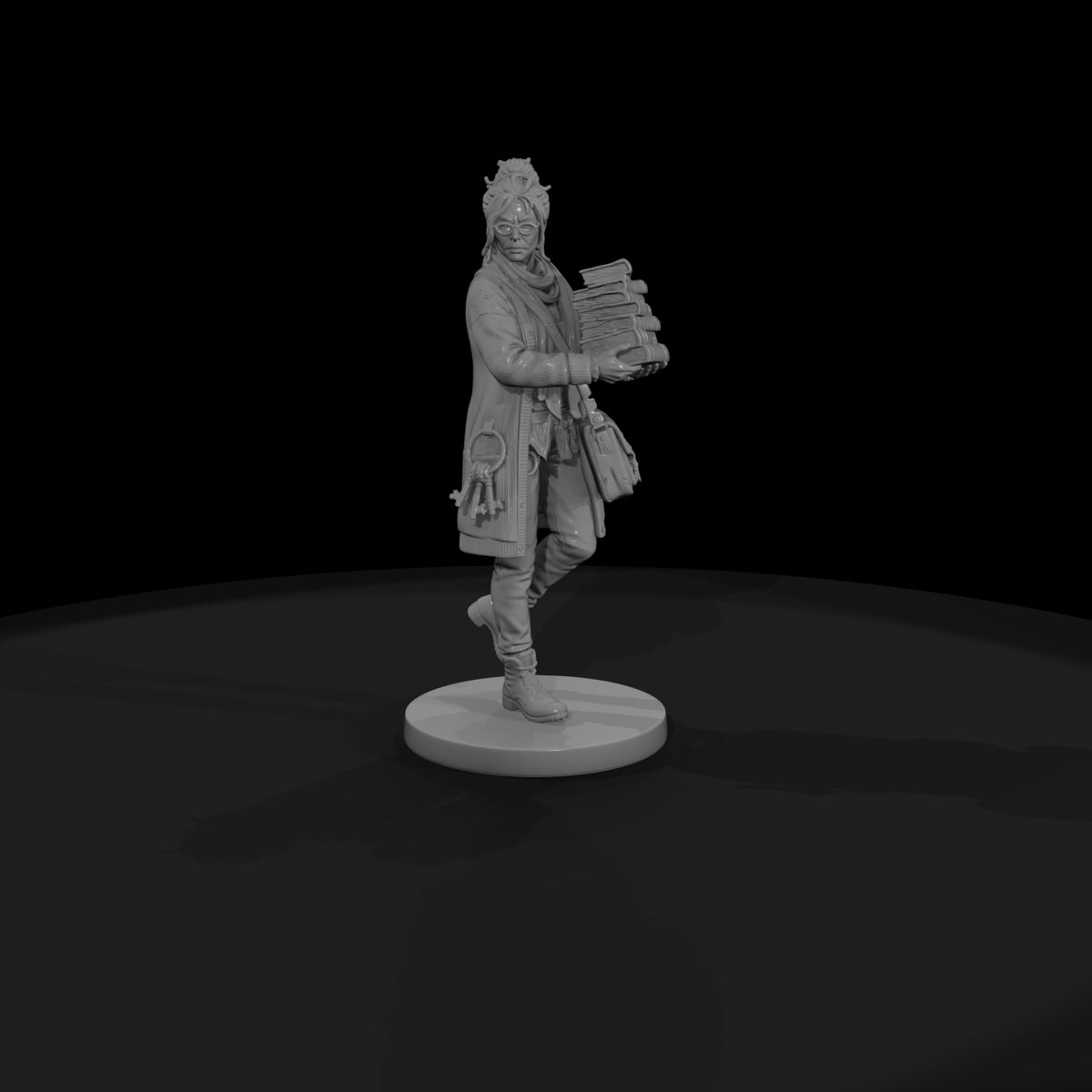 poparc-0113-time-lost-librarian-alternate-pose