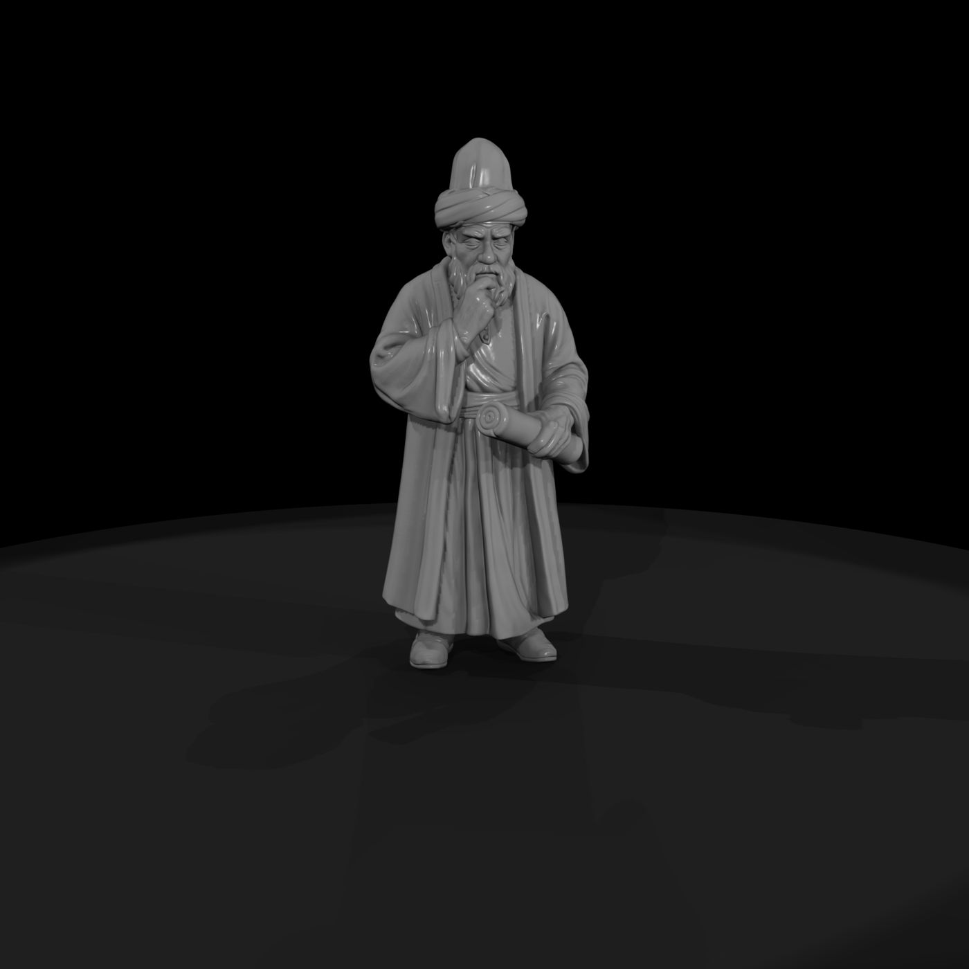 Hist 0074 Historical Rumi Miniature Figure