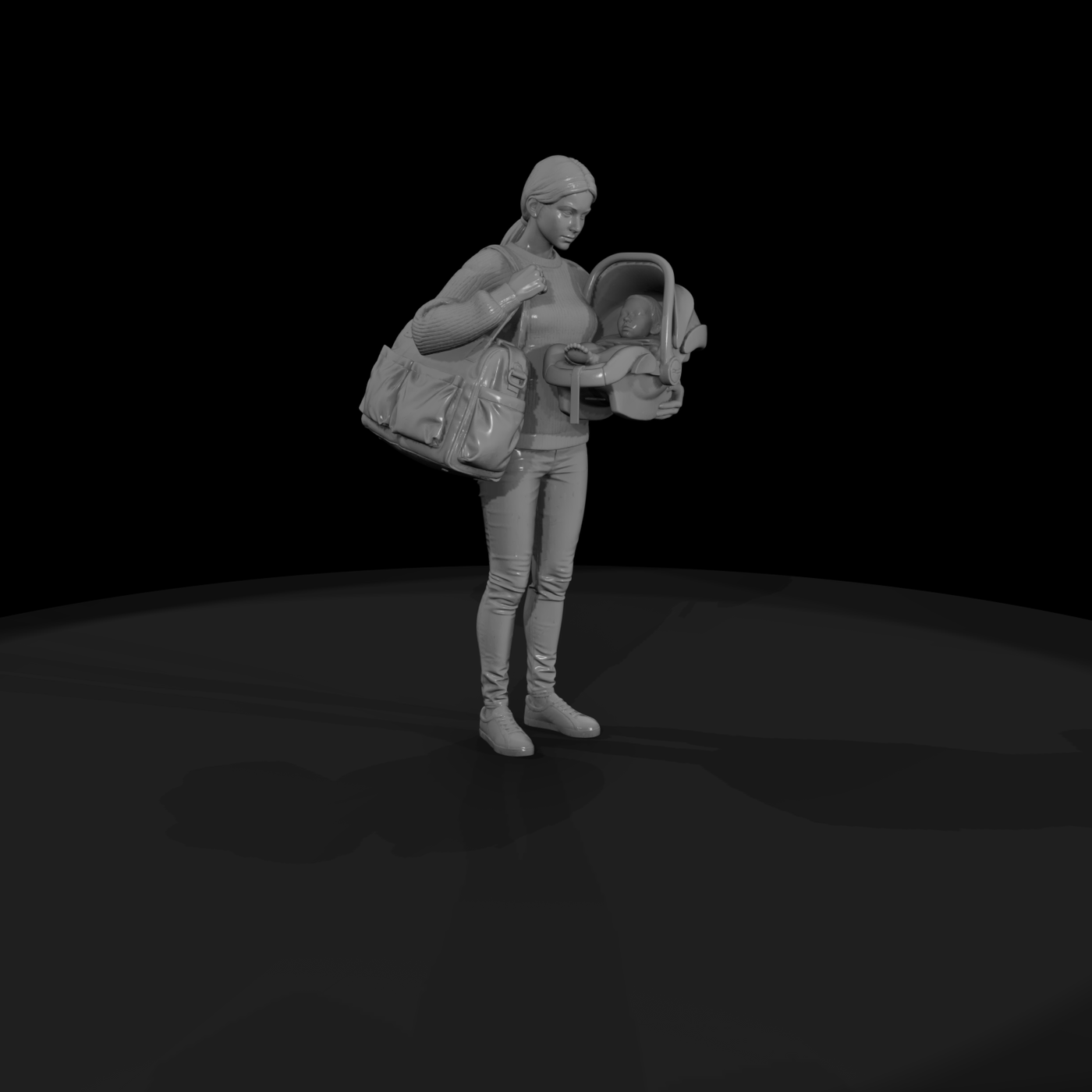 0070 Family Babysitter Diaper Bag