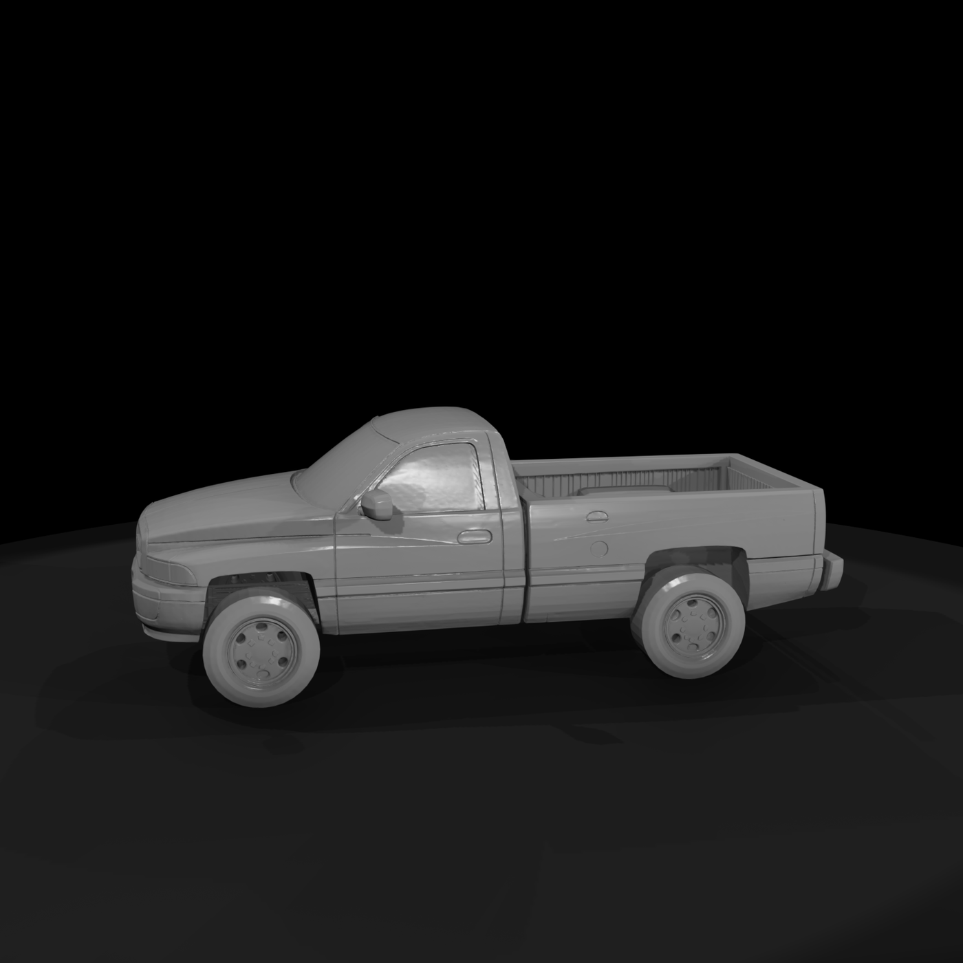 1990s Single-Cab Pickup Truck