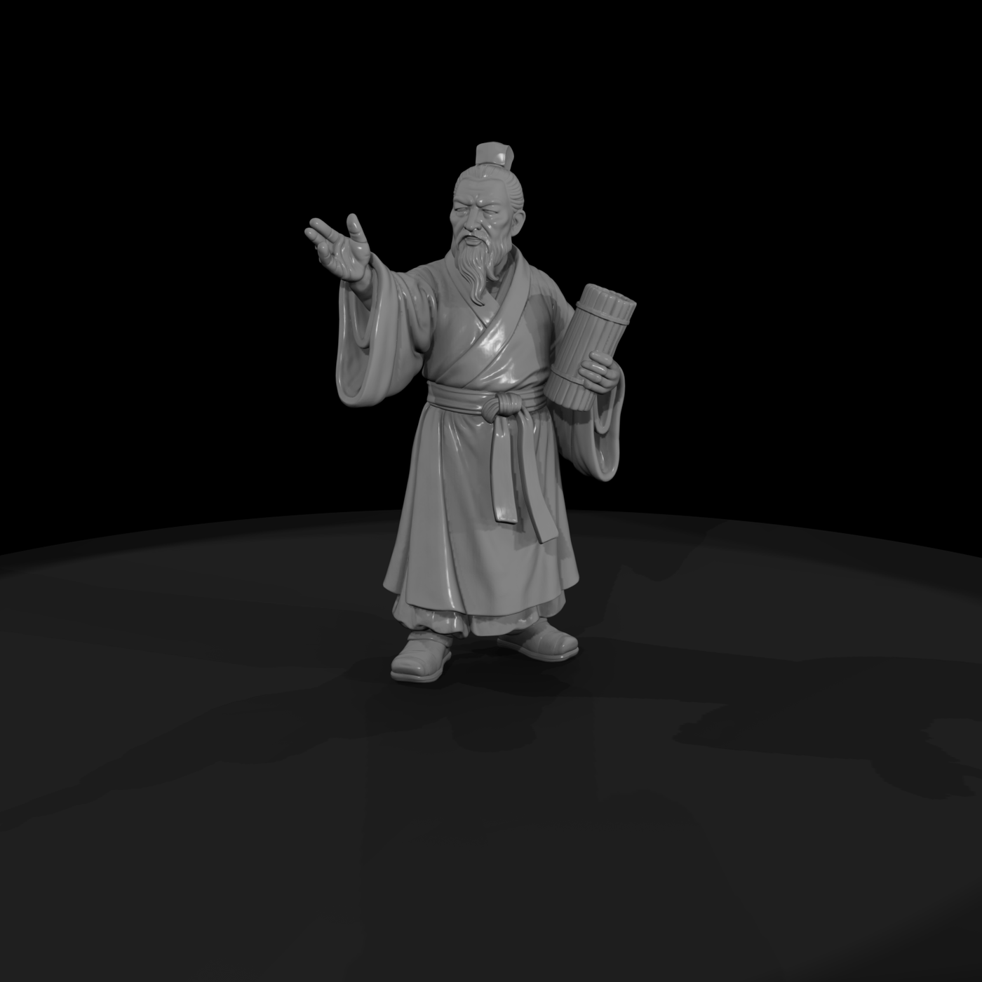 Hist 0051 Historical Sima Qian Miniature Figure