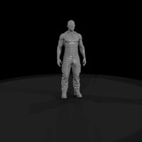 tall-male-truck-driver-3d-printable-miniature-349751 — thumbnail 4