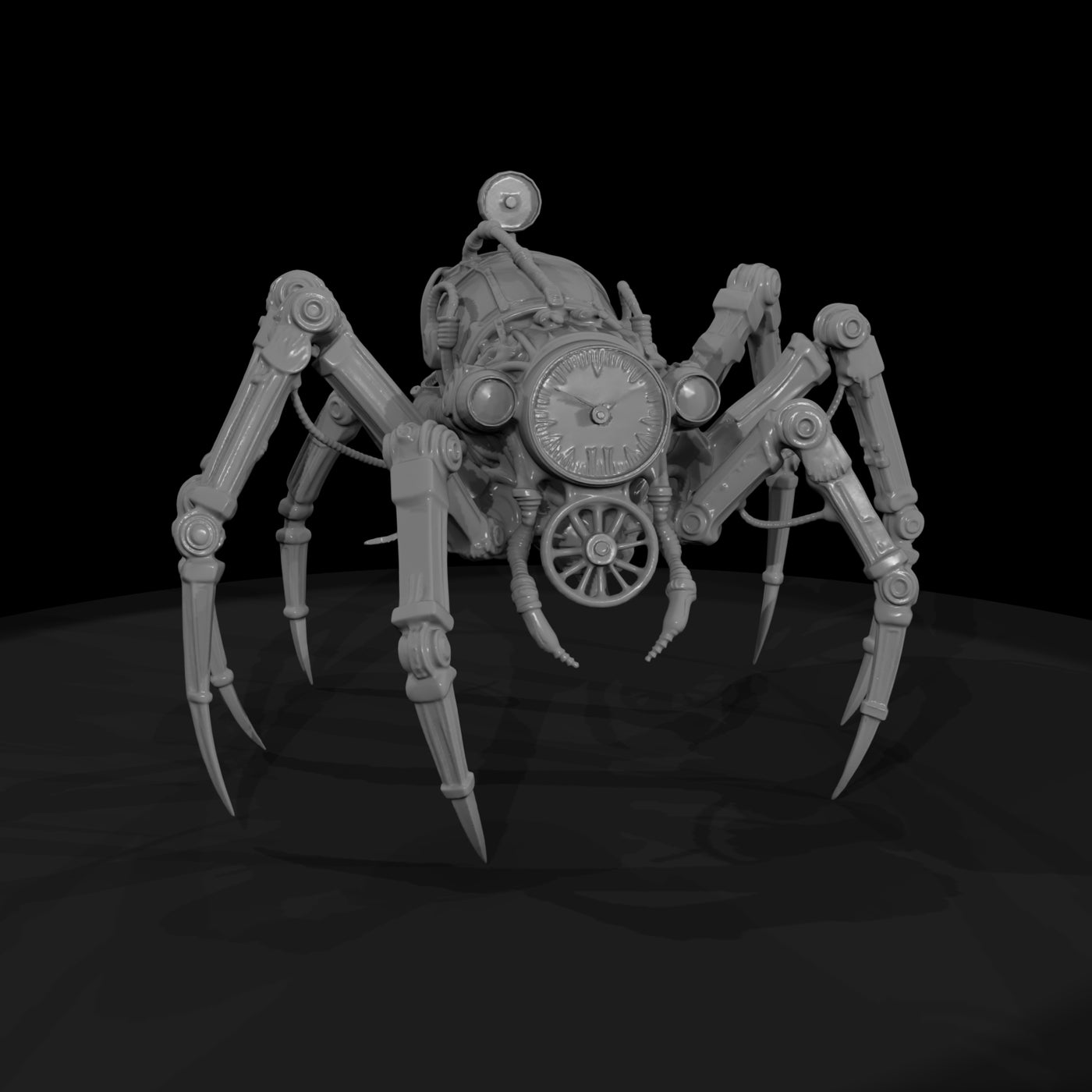 nightmare-clockwork-creatures-giant-clockwork-spider