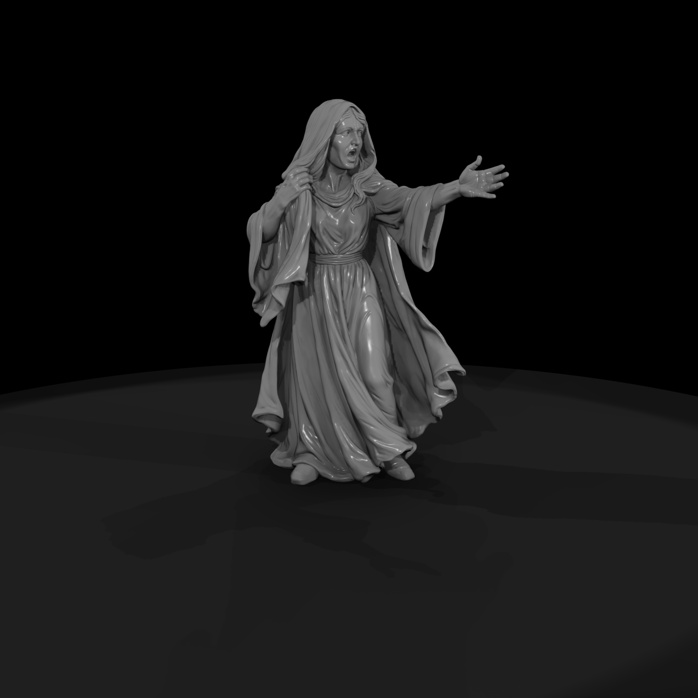 Myth 0411 Mythology Banshee Miniature Figure