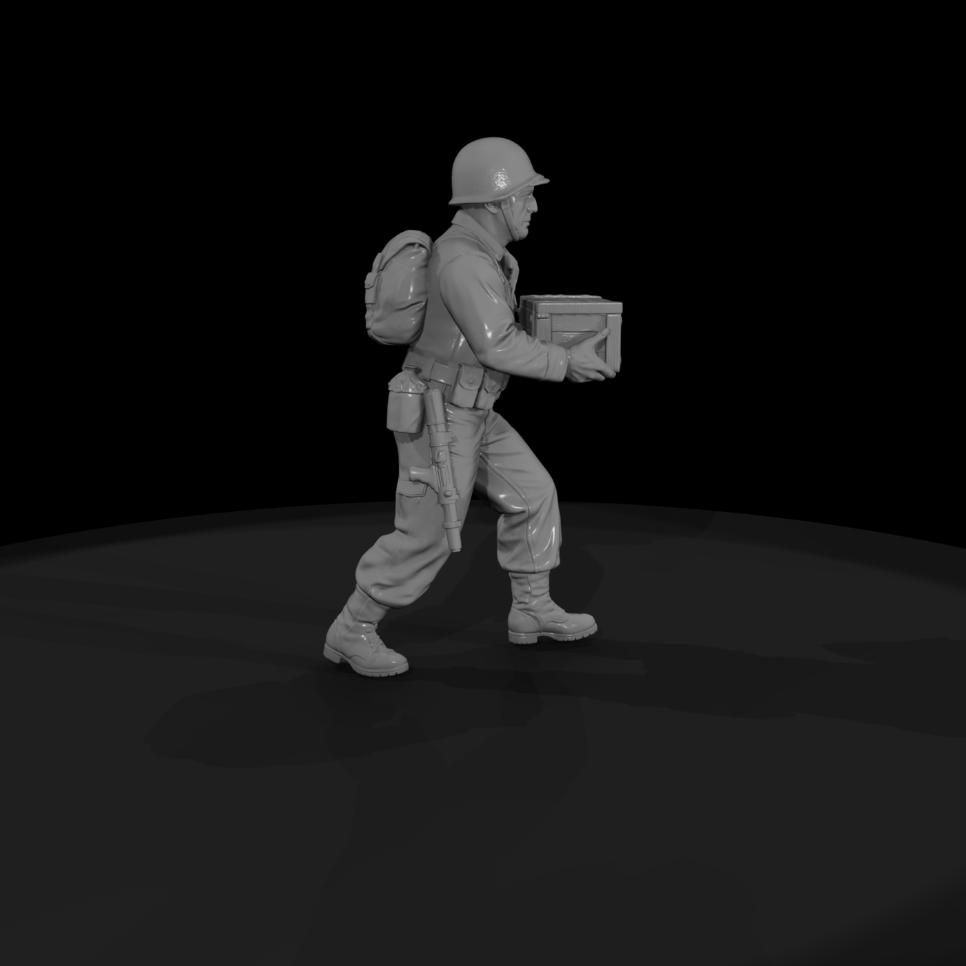 Ww2 Army 099 Wwii U S Army Grenadier Figure