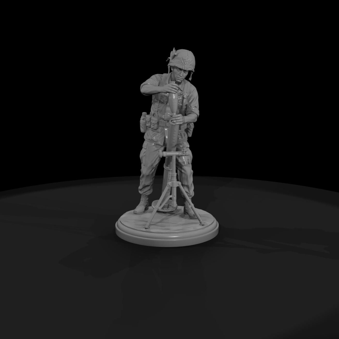 Vnh 017 United States Army Mortarman