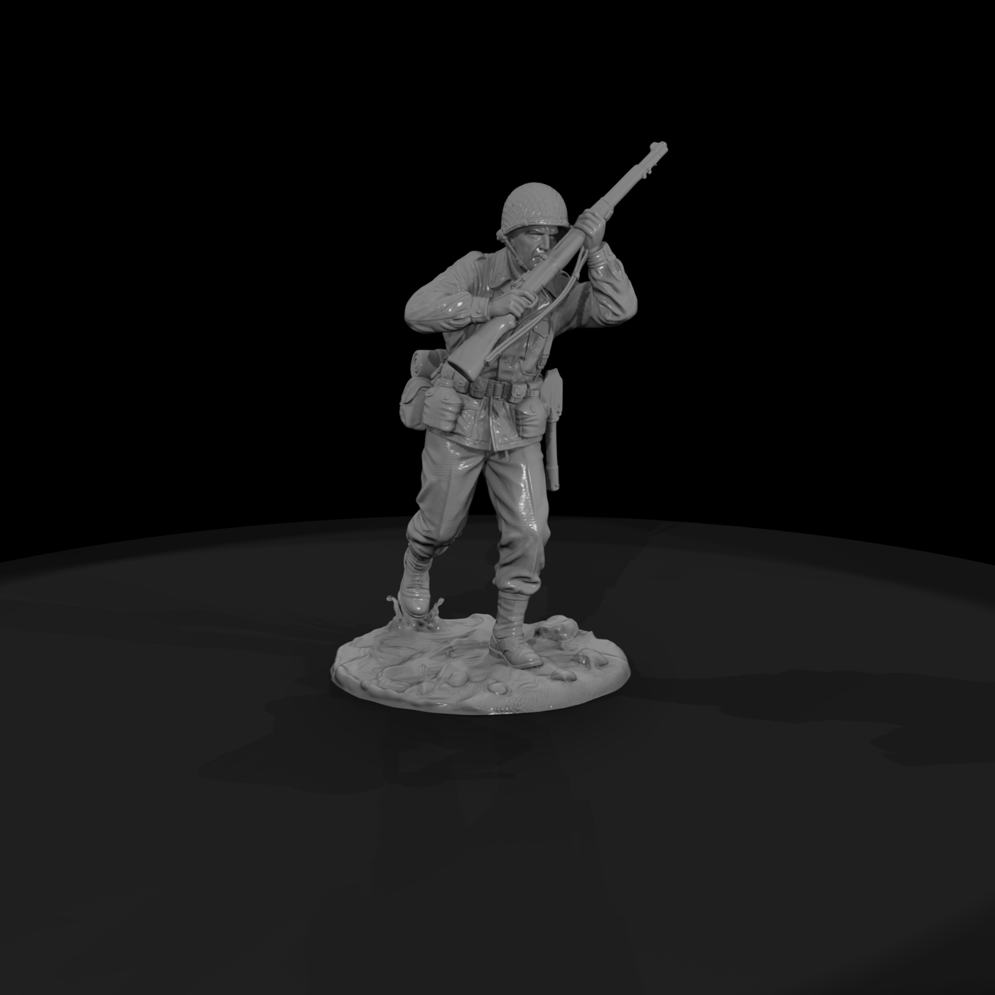 Ww2H 002 United States Army Rifleman