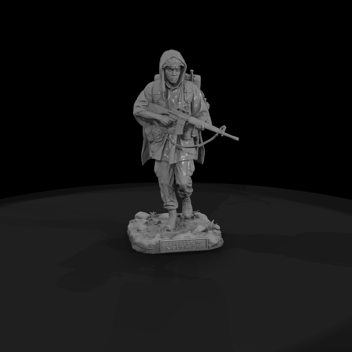 Vnh 024 United States Army Rifleman Monsoon