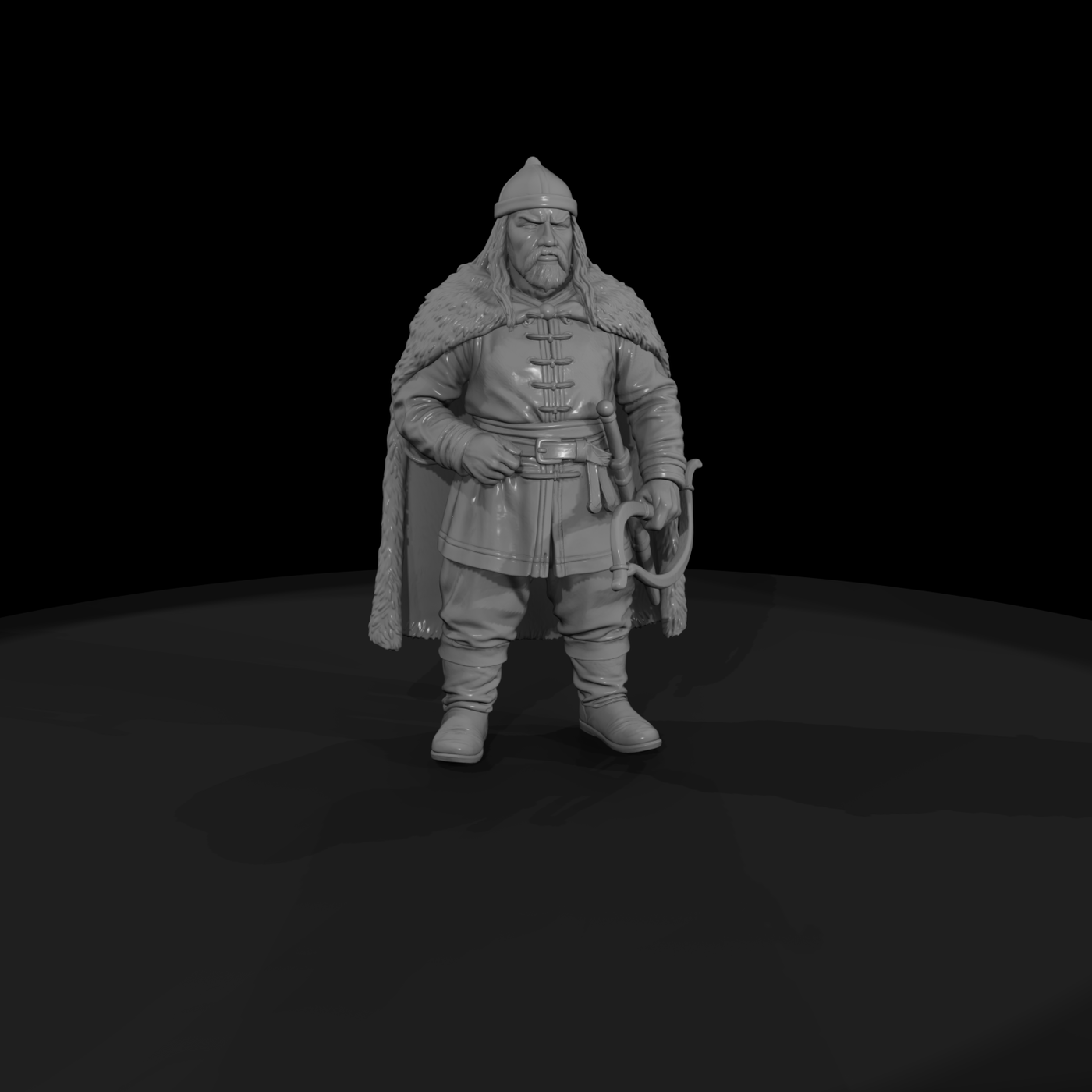 Hist 0046 Historical Attila The Hun Miniature Figu