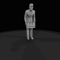 human-milk-delivery-worker-carrying-crate-of-glass-milk-bottles — thumbnail 4