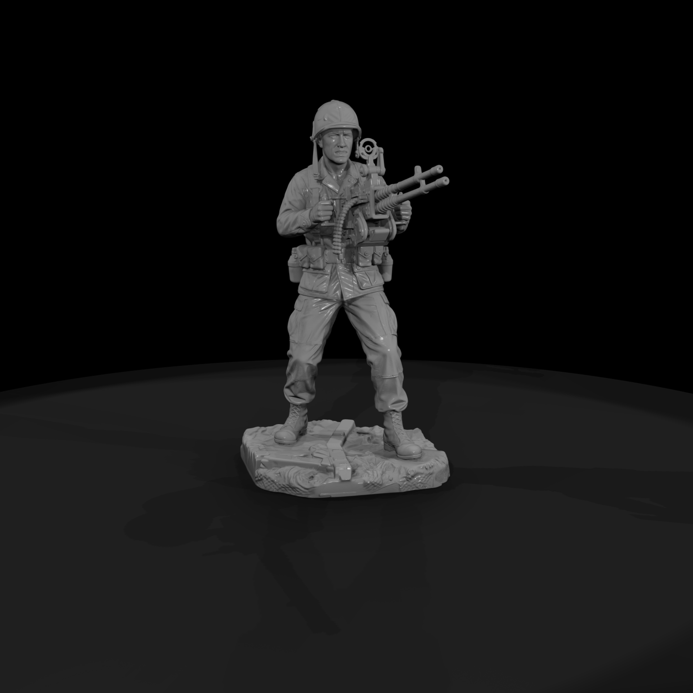 Vnh 035 United States Army Duster Aa Crewman M42