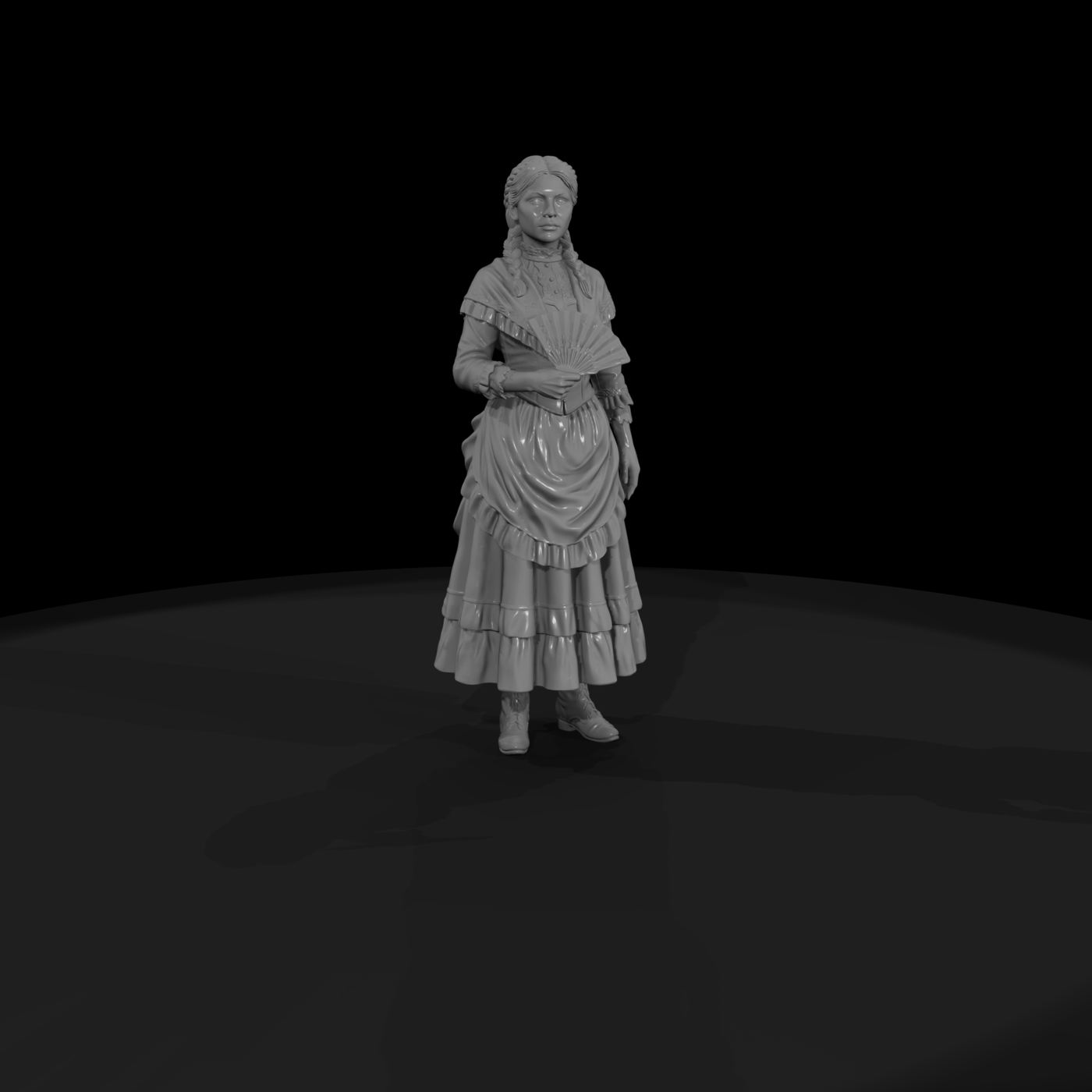 Ww 0209 Townsfolk Saloon Girl