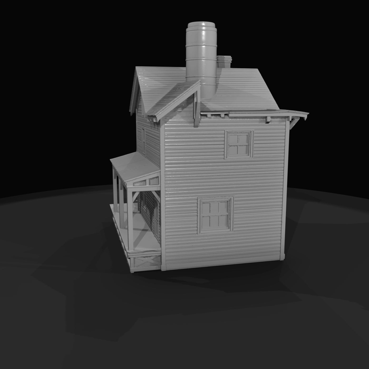 two-story-wooden-miniature-building