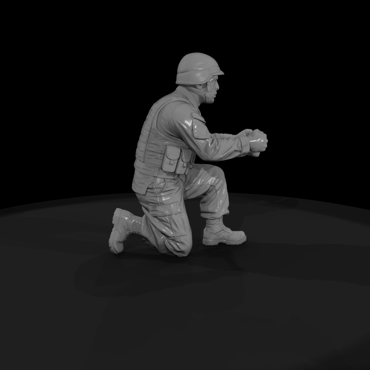 Mod Army 069 Modern U S Army Machine Gun Assistant