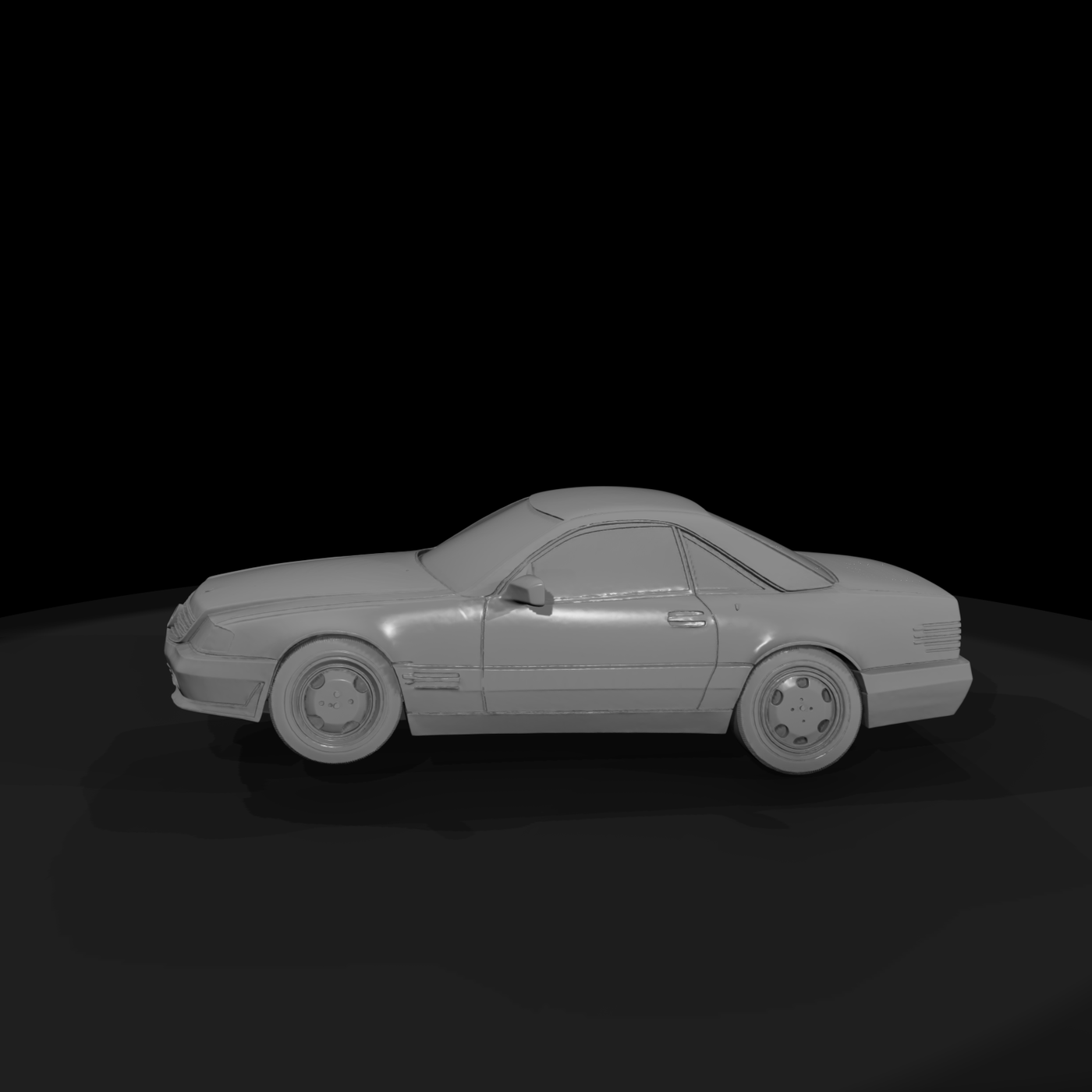 Mercedes-Benz SL classic coupe — car