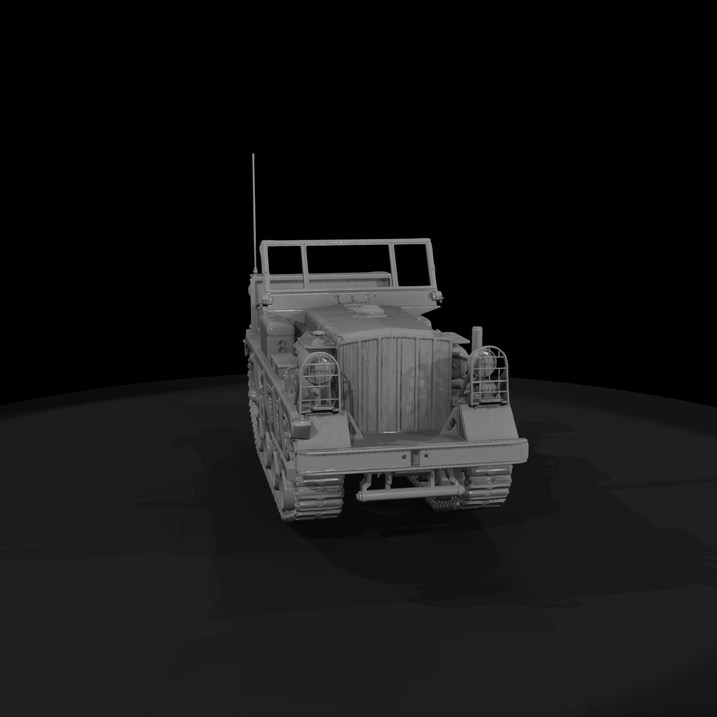 20260612 Green Military Half Track 204937070C