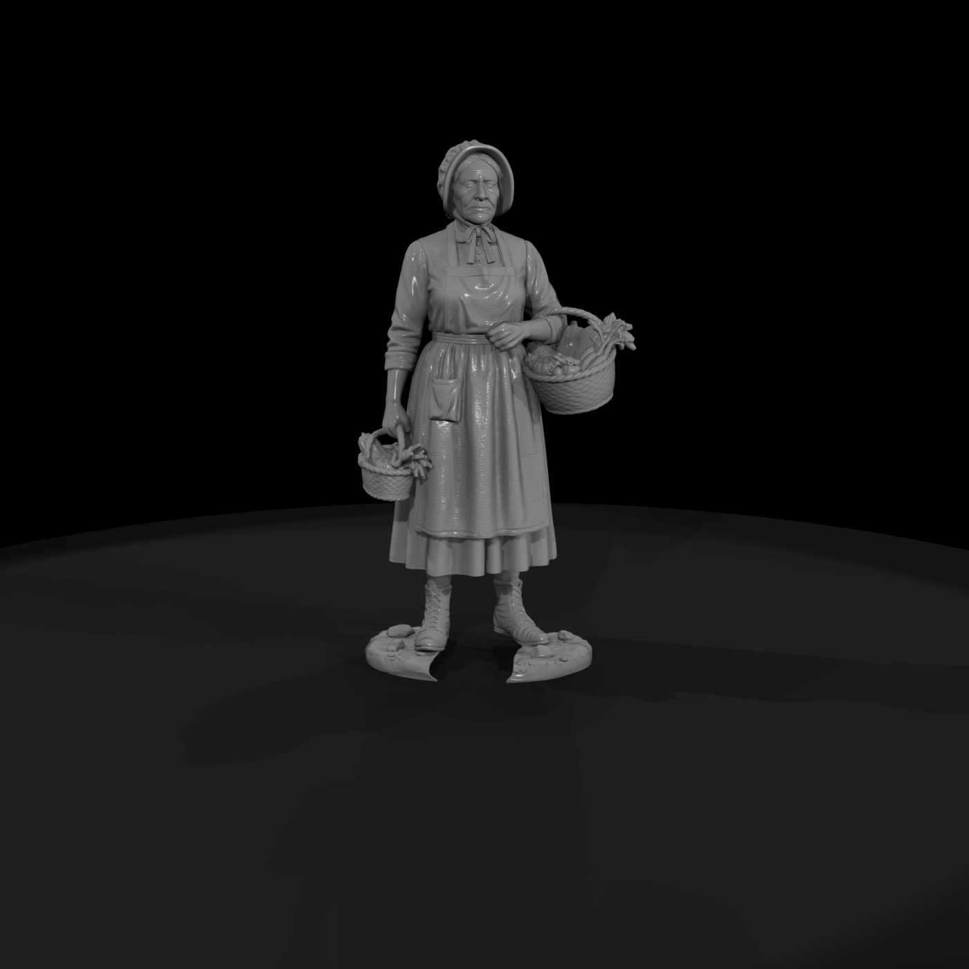 Ww 0164 Townsfolk Vegetable Grower