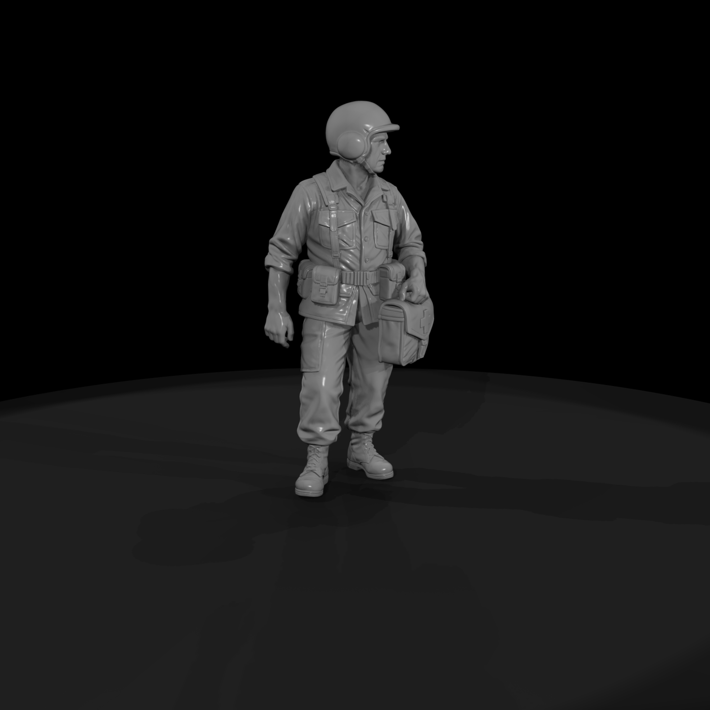 Vn Army 012 Vietnam U S Army Field Medic Figure