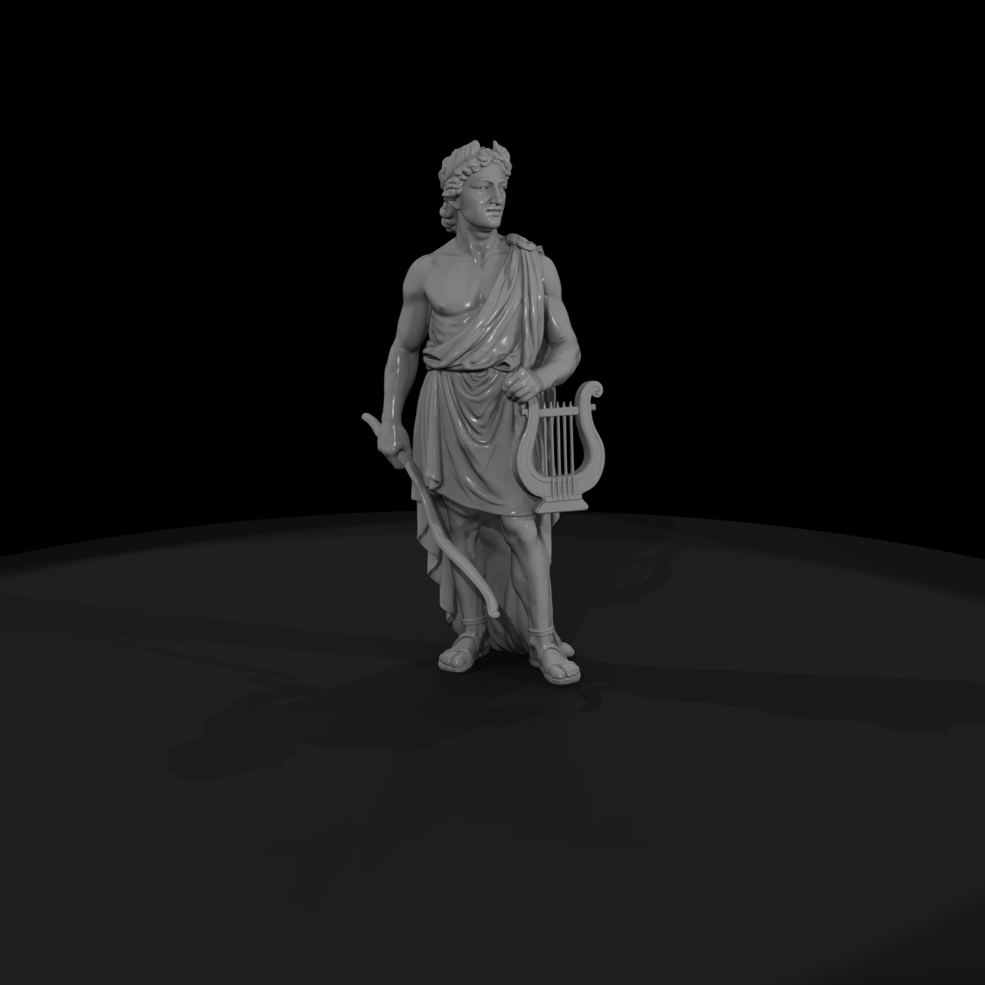 Myth 0254 Mythology Apollo Miniature Figure