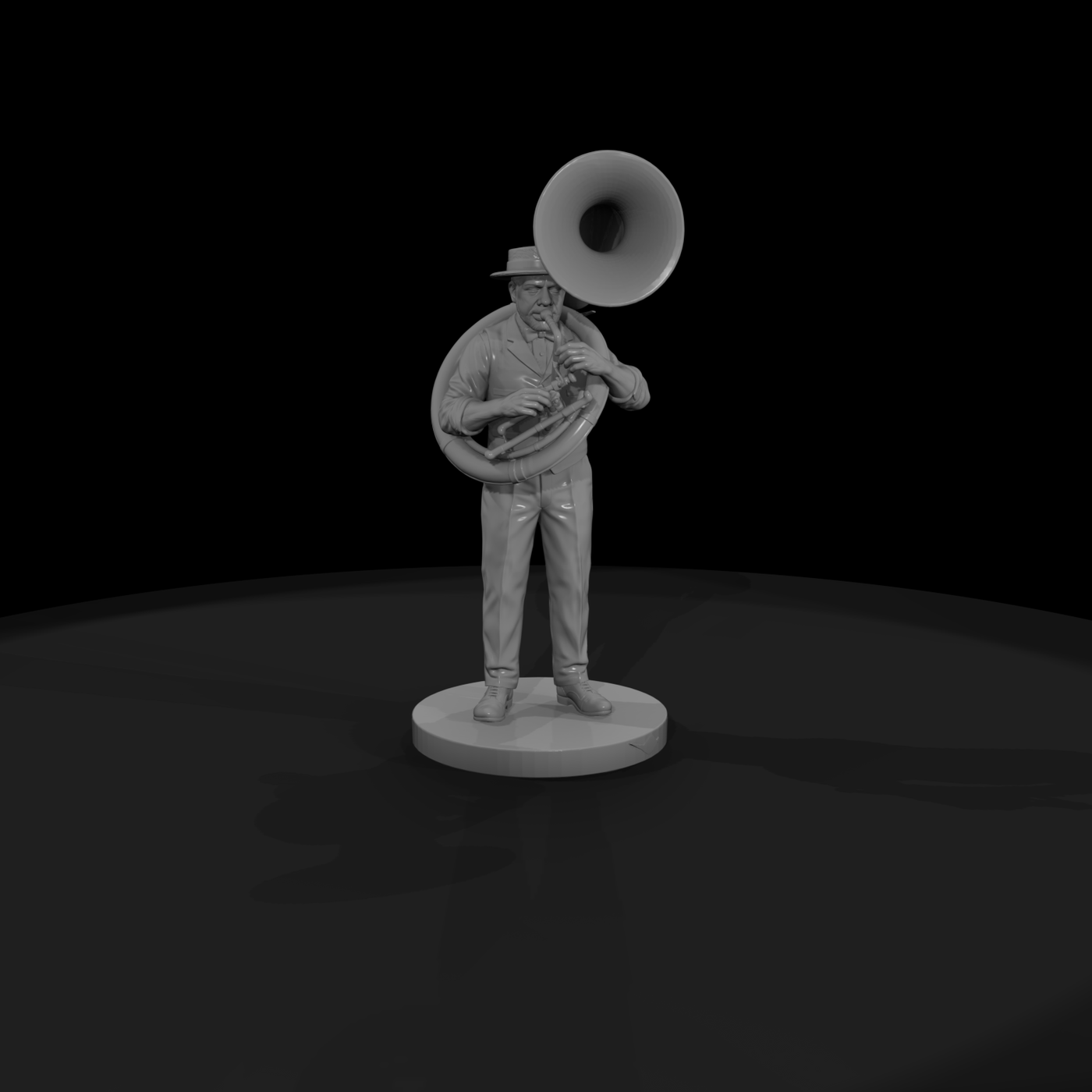 Bnd 151 Dixieland Jazz Band Sousaphone Tuba