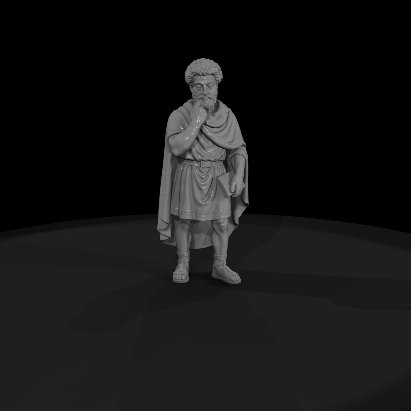 Hist 0039 Historical Marcus Aurelius Miniature Fig