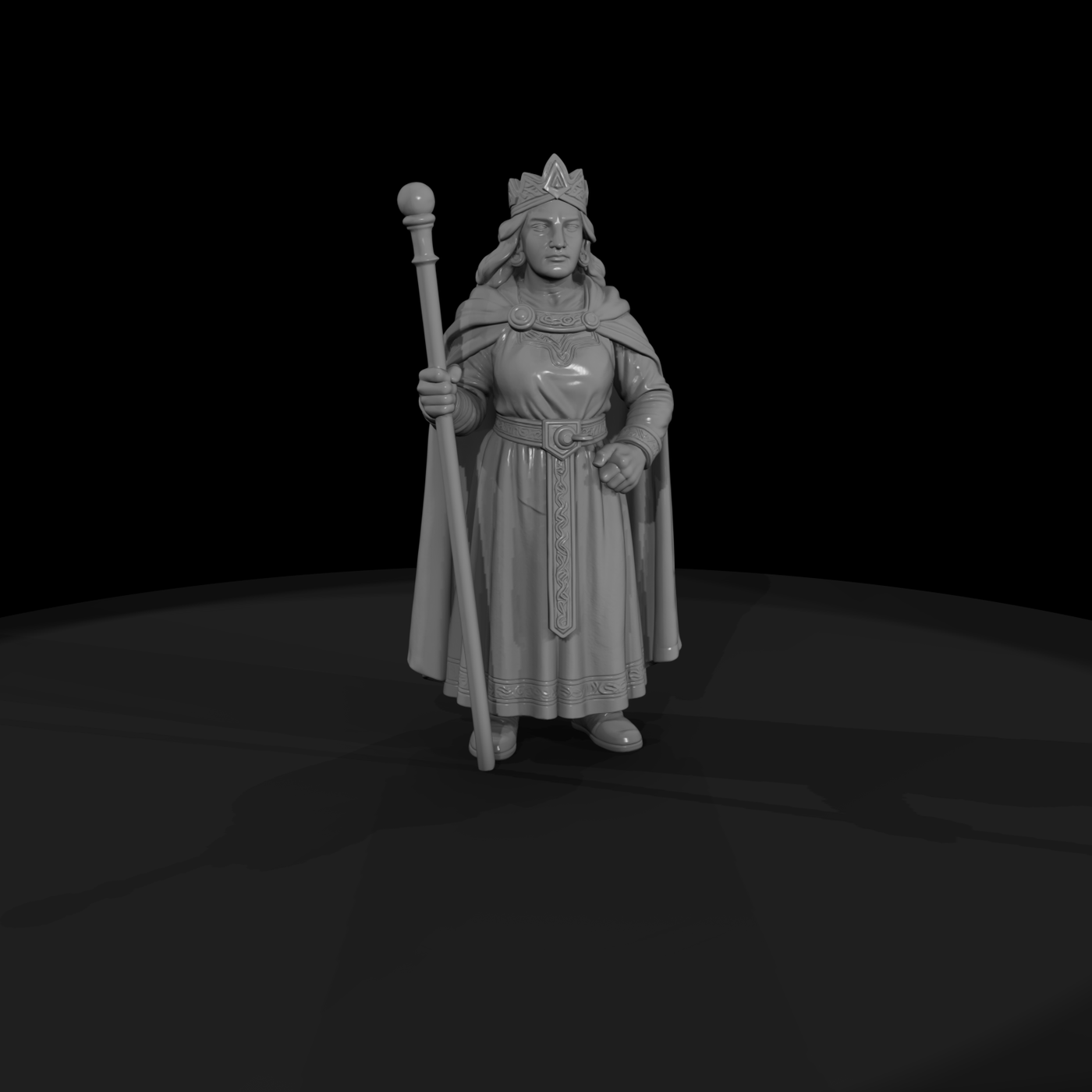 Myth 0396 Mythology Queen Medb Miniature Figure