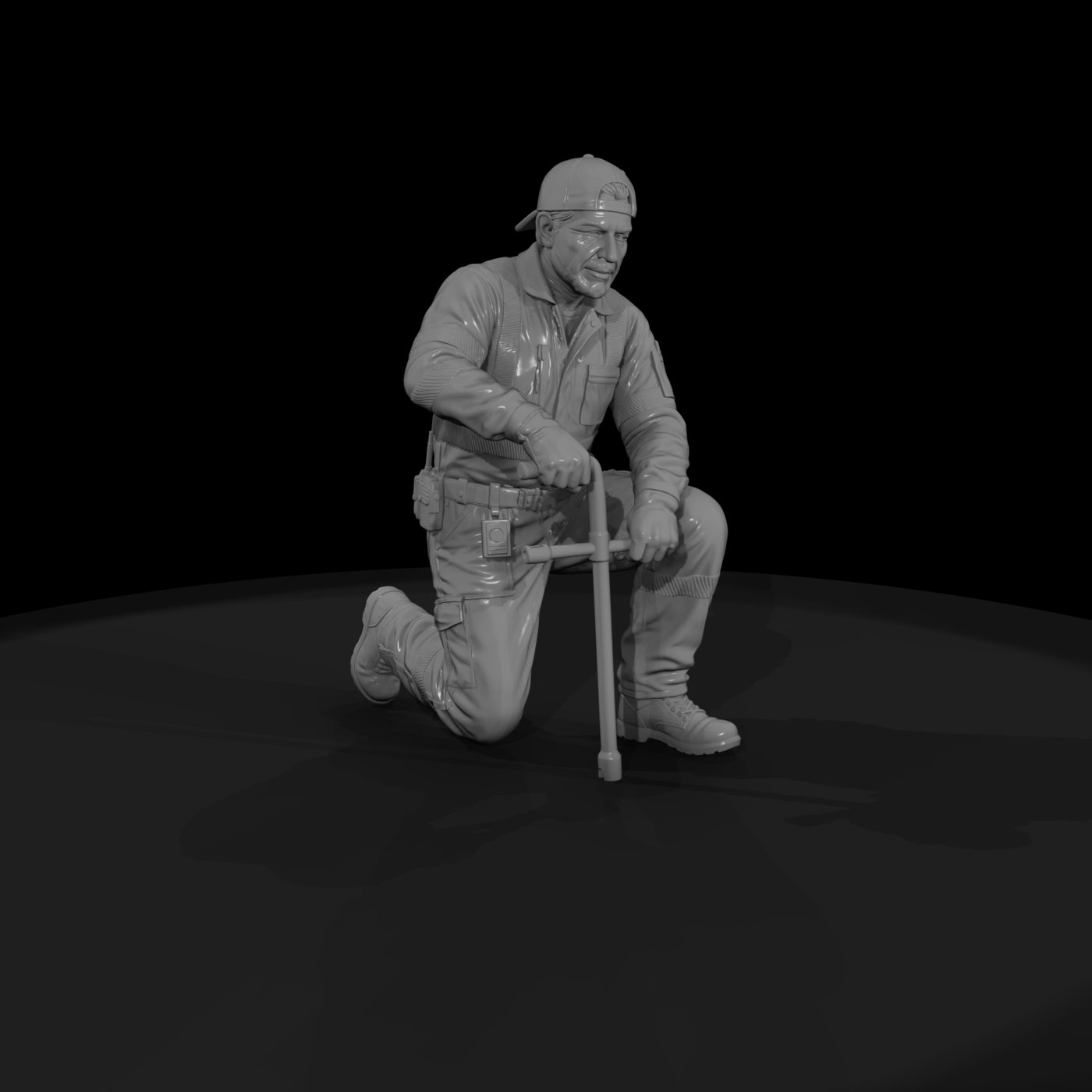 Air 014 Worker Hydrant Fuel Operator