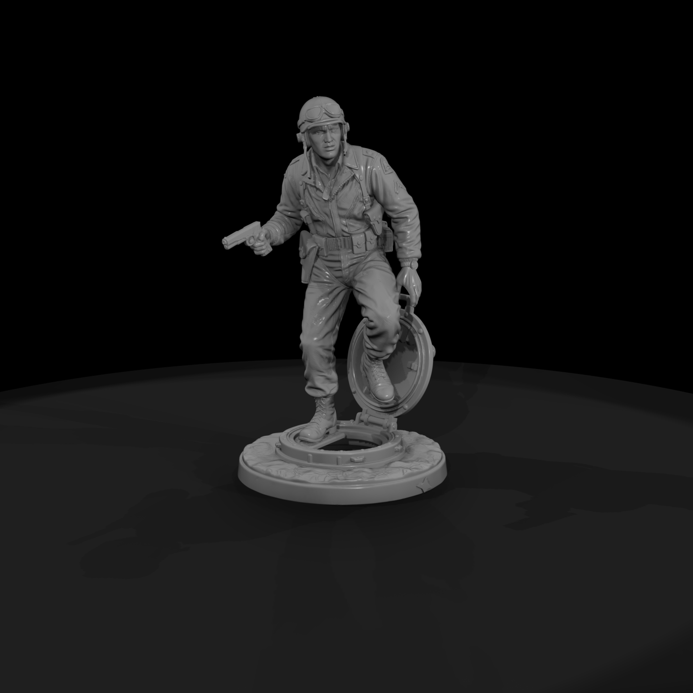 Ww2H 033 United States Tank Crew Loader