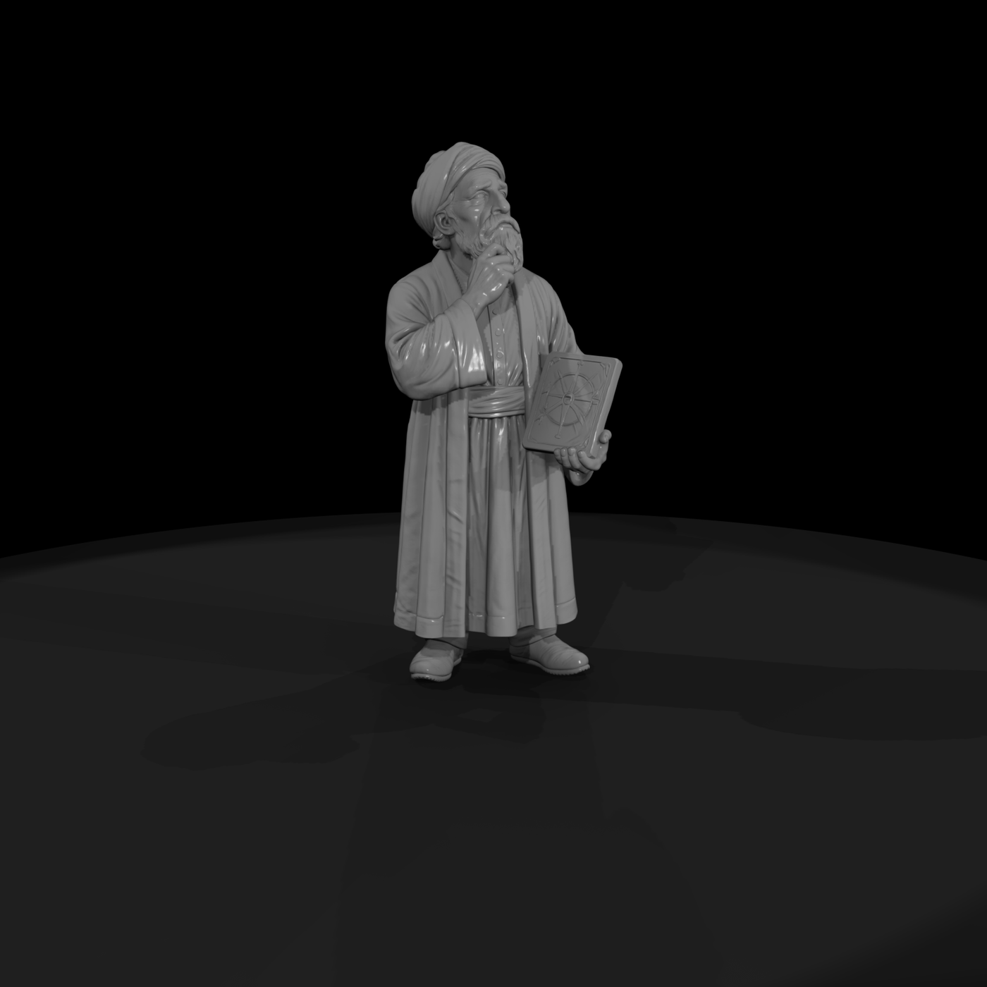 Hist 0075 Historical Omar Khayyam Miniature Figure